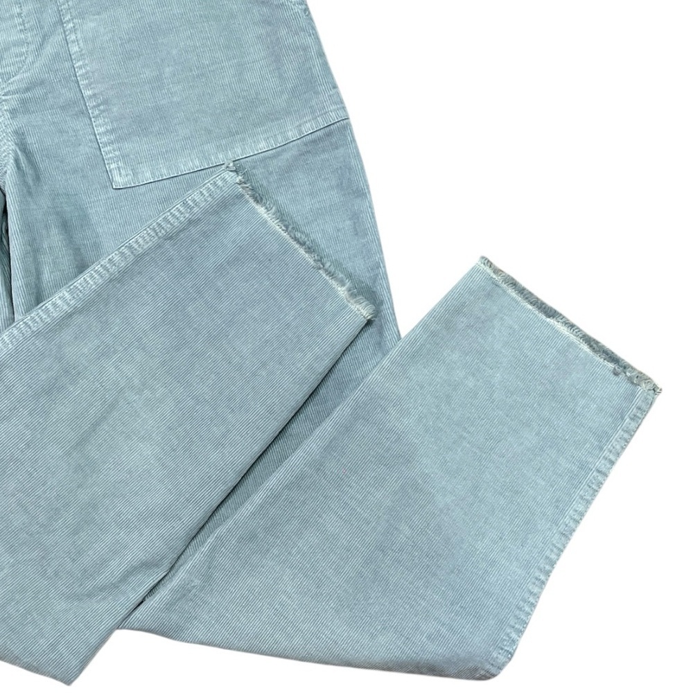 Aerie Werk & Play Twill Cord Overalls size Small in Cloudy Blue - Picture 4 of 6